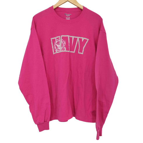 チャンピオン Champion navy プリントカットソー メンズ JPN:L