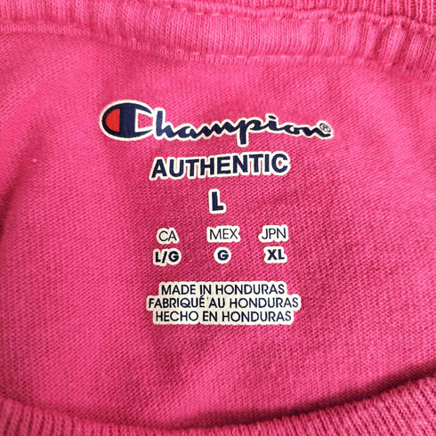 チャンピオン Champion navy プリントカットソー メンズ JPN:L