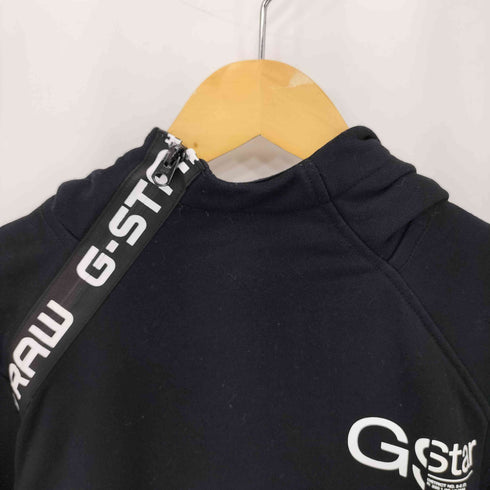 ジースターロー G-STAR RAW ジップライン プルオーバーパーカー メンズ S