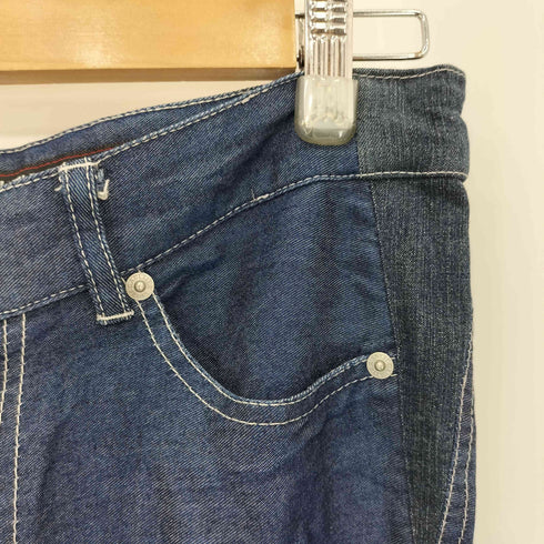 ジャンポールゴルチエ Jean Paul GAULTIER FLOWER EMBROIDERY JENS デニム パンツ レディース 40