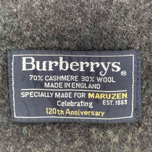 バーバリーズ BURBERRYS カシミヤ混 フリンジ マフラー レディース
