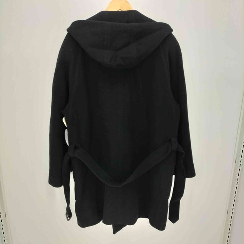 コムサデモード COMME CA DU MODE 90S TETSU 裏地 サテン ウール ロング フーディ Pコート メンズ