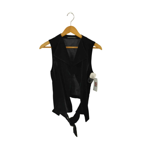 ヨウジヤマモト Yohji Yamamoto ベルベット ベスト レディース JPN:1