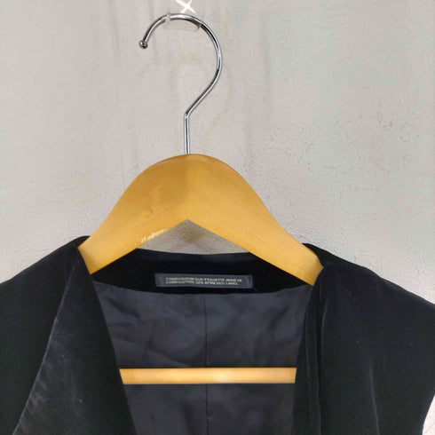 ヨウジヤマモト Yohji Yamamoto ベルベット ベスト レディース JPN:1