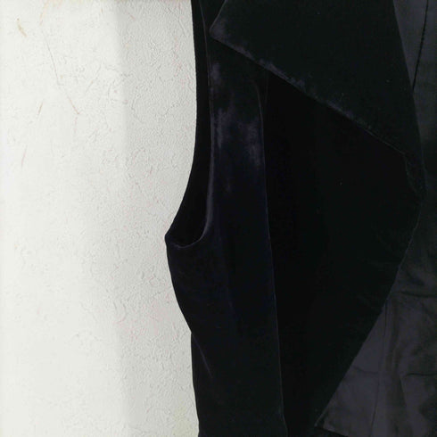 ヨウジヤマモト Yohji Yamamoto ベルベット ベスト レディース JPN:1