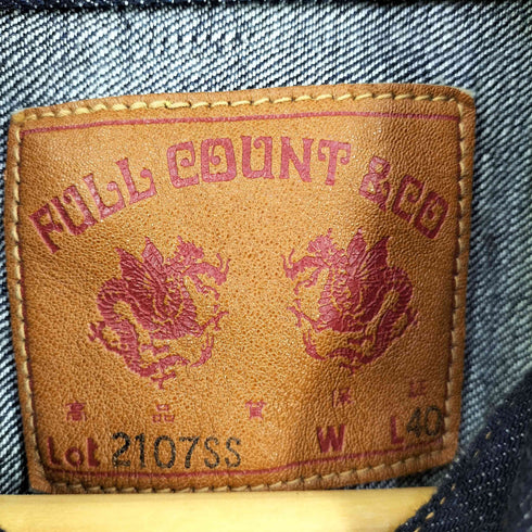 フルカウント FULLCOUNT ラップポケット 1st デニムジャケット メンズ 40