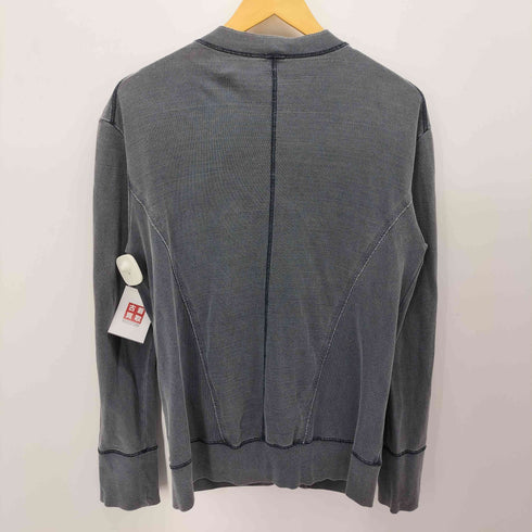 GLAZ AT HOME ガーメントダイ ジップアップ カットアウト ポケット ブルゾン Y2K メンズ