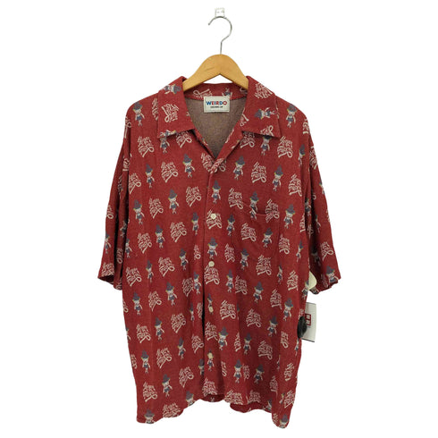 ウィアード WEIRDO KEEP ON FUCKIN' - S/S SHIRTS メンズ JPN:L