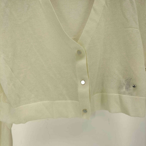 フレイアイディー FRAY I.D 25AW シアーニットカーディガン レディース FREE