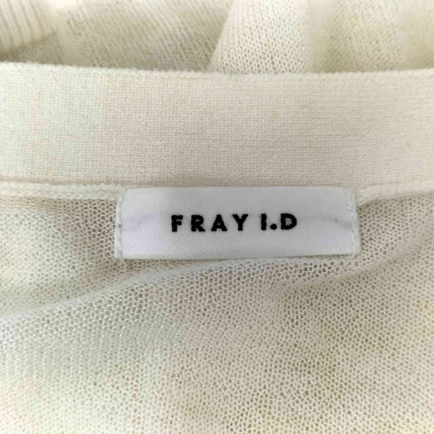 フレイアイディー FRAY I.D 25AW シアーニットカーディガン レディース FREE