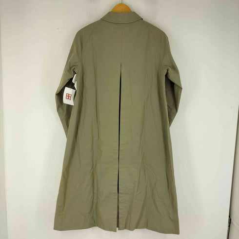 バーバリーズ BURBERRYS 裏地チェック 一枚袖 ステンカラーコート レディース