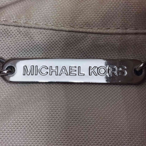 マイケルコース Michael Kors 比翼 ダブルジップ ハイネック サファリジャケット レディース 4