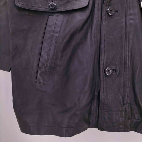 PIMLICO lamb leather 羊革 レザー カーコート メンズ JPN:L