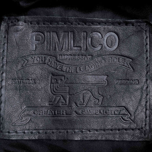 PIMLICO lamb leather 羊革 レザー カーコート メンズ JPN:L