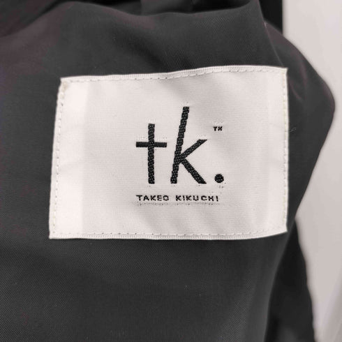 ティーケータケオキクチ tk. TAKEO KIKUCHI 2WAYサイドスリットステンカラーコート メンズ JPN:L