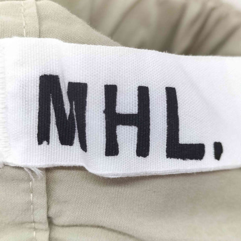 エムエイチエル MHL. ポプリン イージーパンツ メンズ JPN:XL