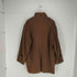 IdeaComo pure silk シルク100スタンドカラーコート メンズ LL