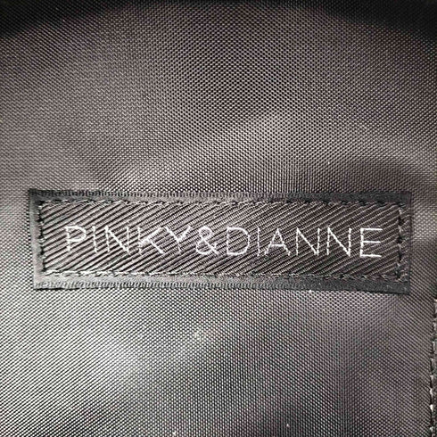 ピンキーアンドダイアン Pinky&Dianne ロゴ型押し シグネチャー ゼネラル リュックサック ピンク レディース