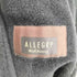ALLEGRP ウール&アンゴラ比翼ステンカラーコート メンズ M