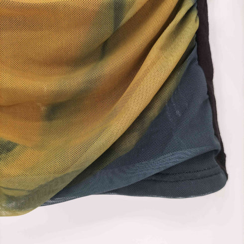 ROEY WANG デコルテオープン シアーメッシュ カットソー レディース XS