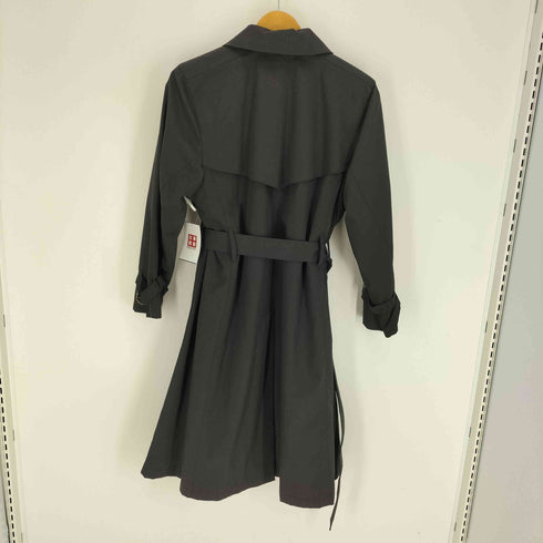 ロンドンフォグ LONDON FOG 80S USA製 ライナーマドラスチェック 65/35ポリコットン ミディアム丈 トレンチコート レディース UK:6