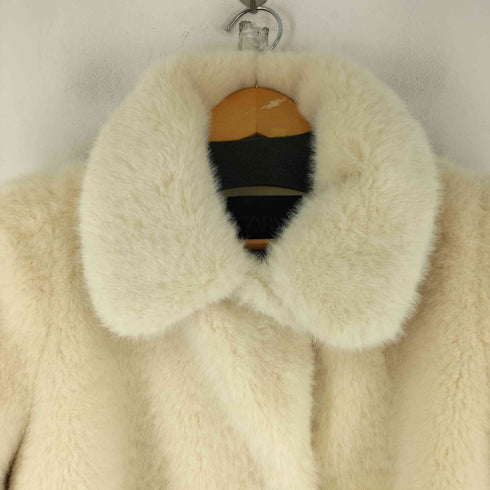ザラ ZARA フェイクファーコート レディース import:M