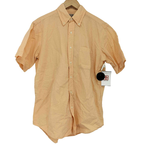 エルエルビーン L.L.Bean USA製 シアサッカー ボタンダウンシャツ メンズ JPN:M M-reg