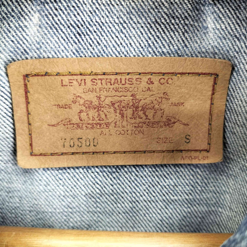 リーバイス Levis 90s 70500 3rd デニムジャケット メンズ JPN:S
