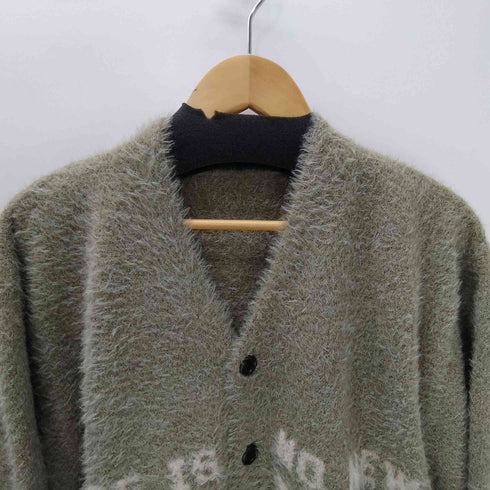 GUELL Shaggy Knit Cardigan シャギー ニット カーディガン メンズ JPN:L