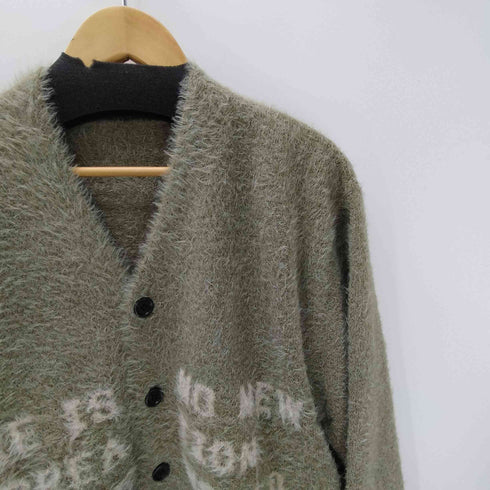 GUELL Shaggy Knit Cardigan シャギー ニット カーディガン メンズ JPN:L