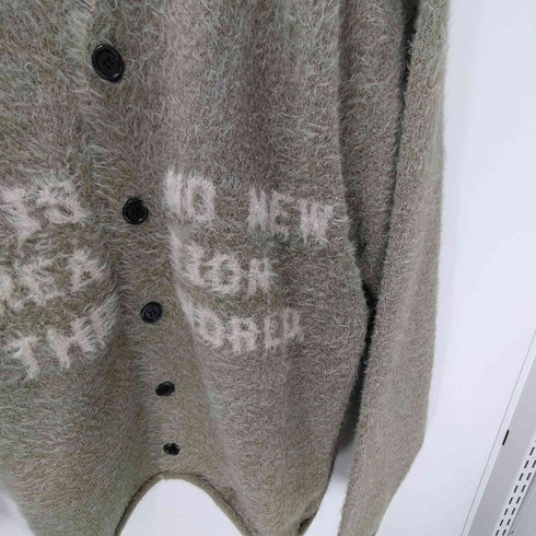 GUELL Shaggy Knit Cardigan シャギー ニット カーディガン メンズ JPN:L