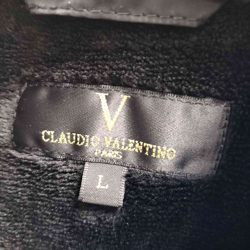 クラウディオバレンティノ CLAUDIO VALENTINO 裏地ボア スタンドネック ポリ ジャケット メンズ JPN:L