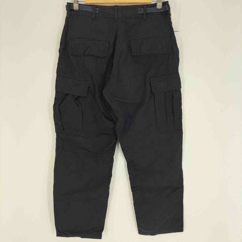 ユーエスアーミー U.S. ARMY 90S 米陸軍 サイドアジャスター ボタンフライ リップストップ ミリタリー BDU トラウザー カーゴパンツ 1997年製 メンズ SMALL-SHPRT