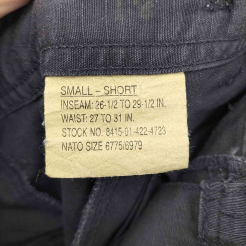 ユーエスアーミー U.S. ARMY 90S 米陸軍 サイドアジャスター ボタンフライ リップストップ ミリタリー BDU トラウザー カーゴパンツ 1997年製 メンズ SMALL-SHPRT