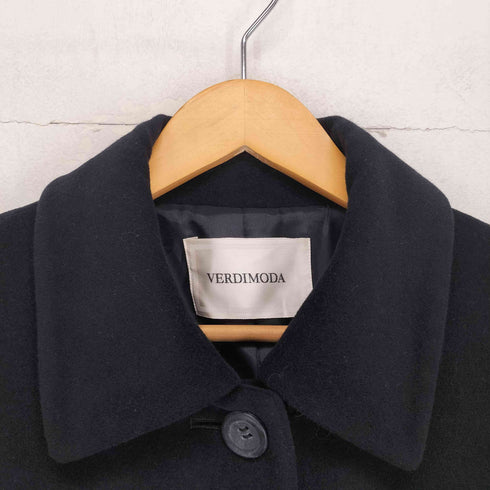 VERDIMODA ウール&アンゴラステンカラーコート レディース 13AR