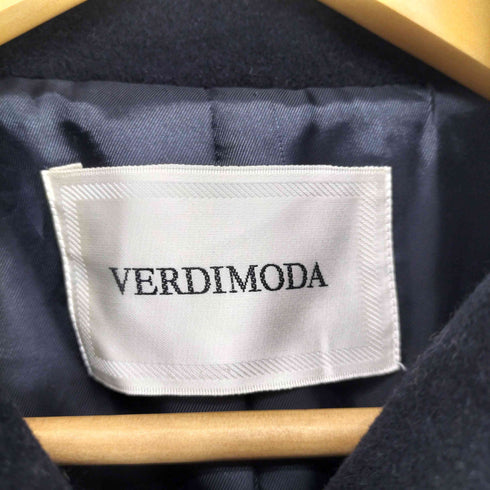 VERDIMODA ウール&アンゴラステンカラーコート レディース 13AR