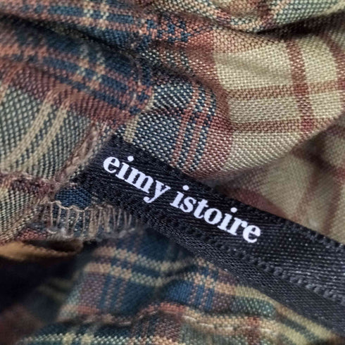 エイミーイストワール eimy istoire チェックフリルミックスボリュームスカート レディース FREE