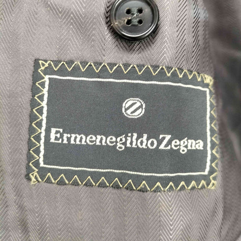 エルメネジルドゼニア Ermenegildo Zegna pure cashmere カシミヤ100 ダブルチェスターコート メンズ