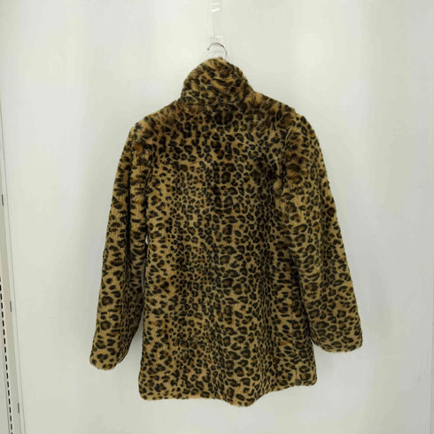 ギャップ Gap レオパード ファーコート レディース XXL