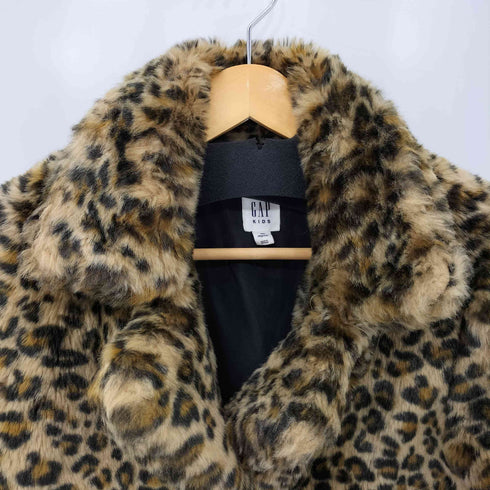 ギャップ Gap レオパード ファーコート レディース XXL