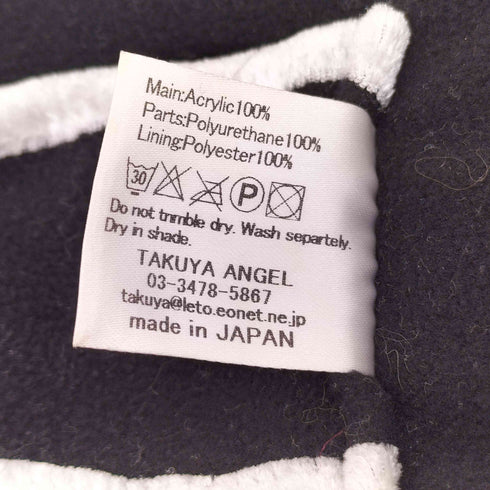 TAKUYA ANGEL 爪 ネイルマフラー レディース