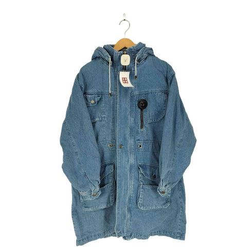 デニムモッズコート メンズ M