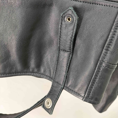 アクネストゥディオズ ACNE STUDIOS 羊革 シープレザー ダブルライダース レディース FR:36