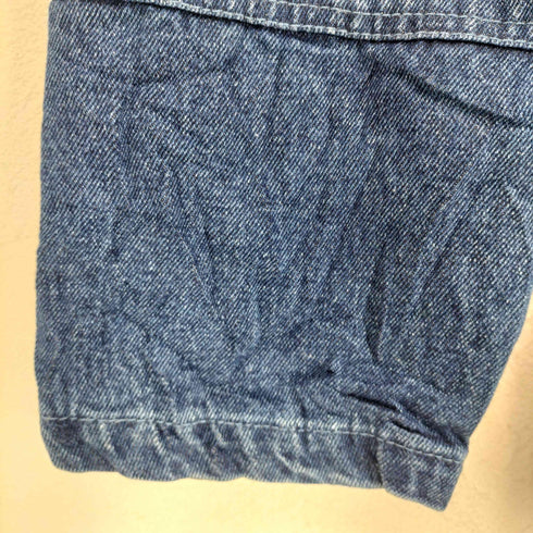 NorthStyle 裏地チェックデニムジップジャケット メンズ L