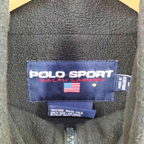 ポロスポーツラルフローレン POLO SPORT RALPH LAUREN バイカラー ハイネック ナイロン ジャケット メンズ import:L