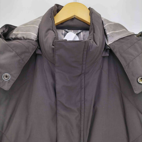 ミラショーン mila schon 比翼ジップ ミドル丈 フーデッドダウンコート メンズ