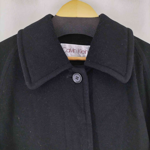 カルバンクライン CALVIN KLEIN ウール チェスターコート レディース