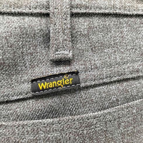 ラングラー Wrangler 00S 82BK メキシコ製 スタプレ ランチャー ドレス ジーンズ スラックス パンツ メンズ 30×32