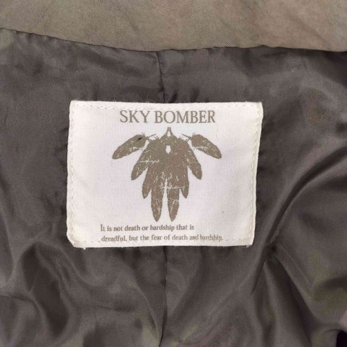 SKY BOMBER ミリタリーモッズコート レディース