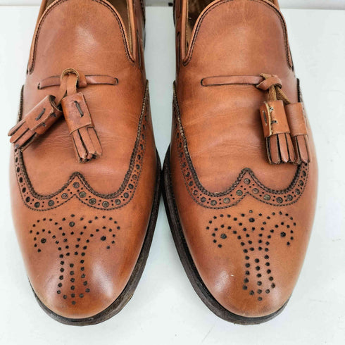 クロケットアンドジョーンズ CROCKETT&JONES タッセルローファー メンズ 9E